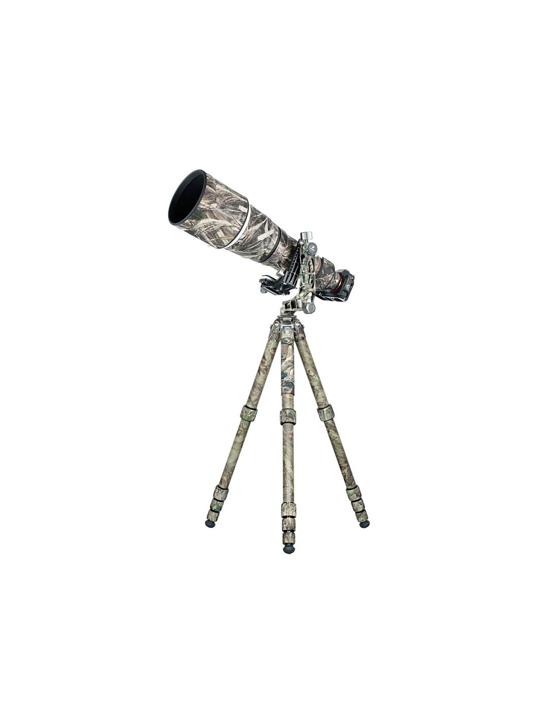 LEOFOTO LS-365C+PG-1 (CAMUFLAJE COMPLETO)